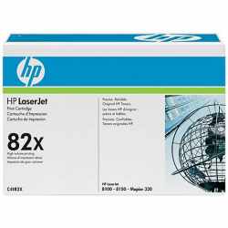 HP 82X Yüksek Kapasiteli Siyah Orijinal LaserJet Toner Kartuşu C4182X