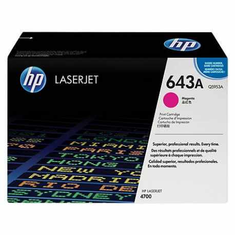 HP 643A Kırmızı Orijinal LaserJet Toner Kartuşu Q5953A