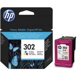 HP 302 RENKLİ ORJİNAL KARTUŞ HP F6U65A