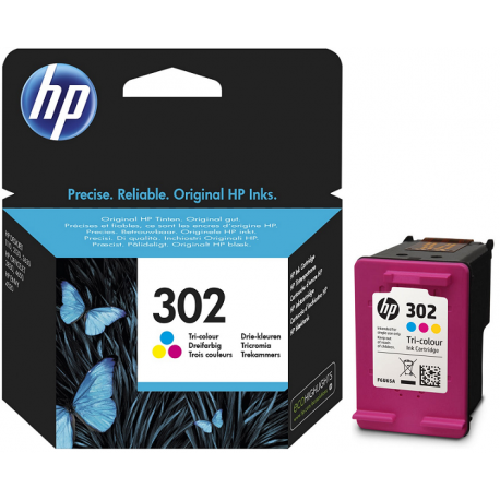 HP 302 RENKLİ ORJİNAL KARTUŞ HP F6U65A