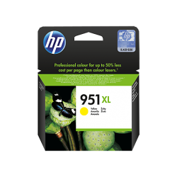 HP 951XL Yüksek Kapasiteli Sarı Orijinal Mürekkep Kartuşu (CN048AE)