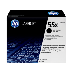 HP CE255X SİYAH ORİJİNAL SIFIR TONER 55X