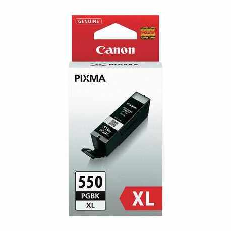CANON PGI-550PGBK XL Yüksek Kapasiteli Siyah Orijinal Mürekkep Kartuşu PGI 550 PGBK XL