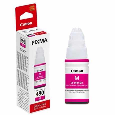 Canon GI-490M Kırmızı Orijinal Mürekkep Şişesi (70ml) 0665C001- GI-490 M