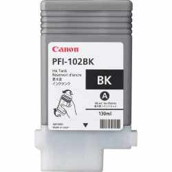 CANON PFI-102BK (130ml) Siyah Orijinal Mürekkep Kartuşu