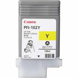 CANON PFI-102Y (130ml) Sarı Orijinal Mürekkep Kartuşu (Ink Tank)