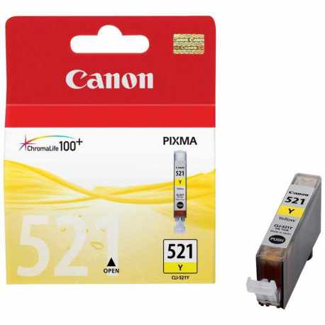 CANON CLI-521Y Sarı Orijinal Mürekkep Kartuşu CLI 521 Y