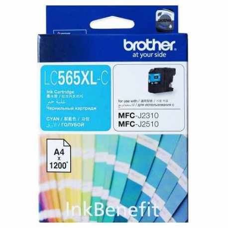 BROTHER LC-565XL-C Cyan Orijinal Mürekkep Kartuşu LC565XL C