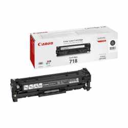 CANON CRG-718BK Siyah Orijinal Lazer Toner CRG 718 BK - 2662B002