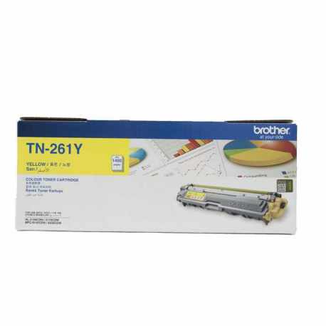 Brother TN-261Y Sarı Orijinal Laser Toner Kartuşu TN261Y