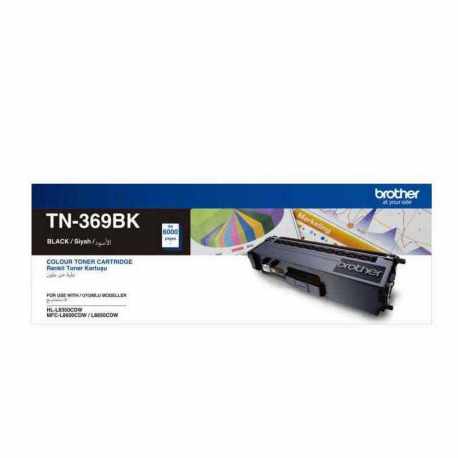 Brother TN-369BK Siyah Orjinal Laser Toner Kartuşu TN369BK
