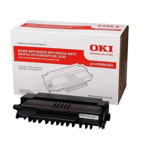 Oki 09004391 B2500 BK Siyah Orijinal Laser Toner Kartuşu