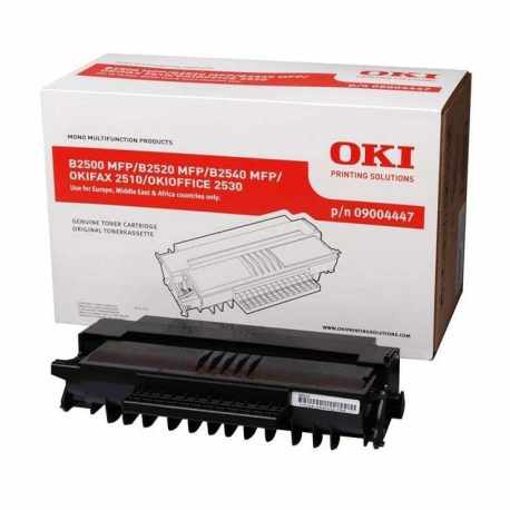 Oki 09004447 B2500 BK Siyah Orijinal Laser Toner Kartuşu