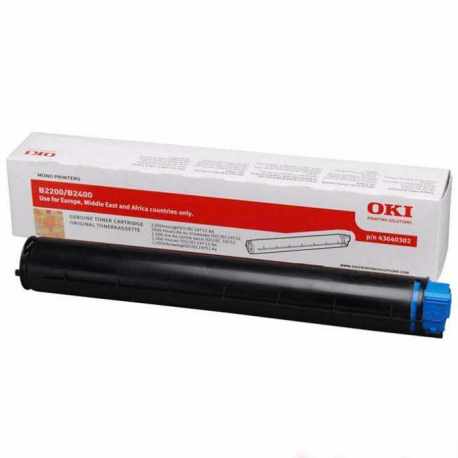 Oki 43640307 B2200 BK Siyah Orijinal Laser Toner Kartuşu