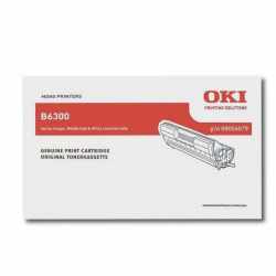 Oki 09004079 B6300 BK Siyah Orijinal Laser Toner Kartuşu