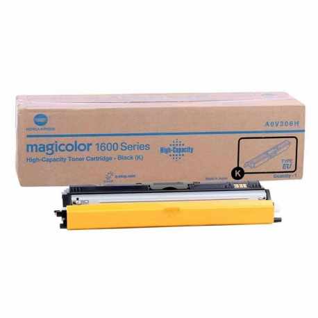 Konica Minolta MagiColor 1600W - A0V306H BK Siyah Orijinal Toner Kartuşu