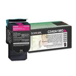 Lexmark C540 - C540A1MG M Kırmızı Orijinal Laser Toner Kartuşu