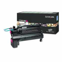 Lexmark C792 - C792X1MG M Kırmızı Orijinal Yüksek Kapasiteli Laser Toner Kartuşu