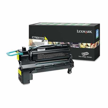 Lexmark C792 - C792X1YG Y Sarı Orijinal Yüksek Kapasiteli Laser Toner Kartuşu