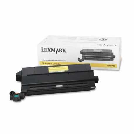 Lexmark C910 - 12N0770 Y Sarı Orijinal Laser Toner Kartuşu