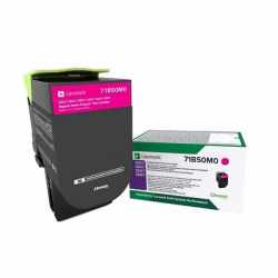 Lexmark CS317- 71B50M0 M Kırmızı Orijinal Laser Toner Kartuşu