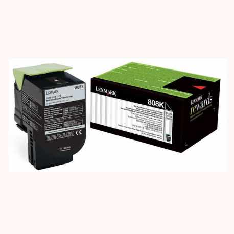 Lexmark CX310 - 80C80K0 BK Siyah Orijinal Laser Toner Kartuşu