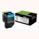 Lexmark CX310 - 80C8SC0 C Mavi Orijinal Yüksek Kapasiteli Laser Toner Kartuşu