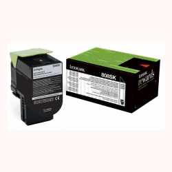 Lexmark CX310 - 80C8SK0 BK Siyah Orijinal Yüksek Kapasiteli Laser Toner Kartuşu