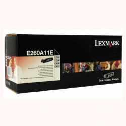 Lexmark E260 - E260A11E BK Siyah Orijinal Laser Toner Kartuşu