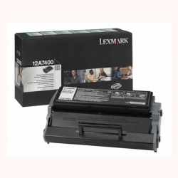 Lexmark E321 - 12A7400 BK Siyah Orijinal Laser Toner Kartuşu