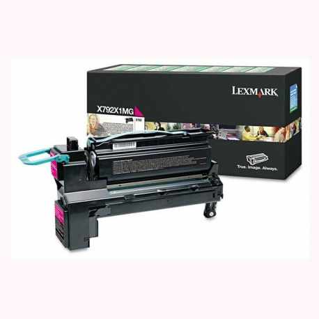 Lexmark X792 - X792X1MG M Kırmızı Orijinal Yüksek Kapasiteli Laser Toner Kartuşu