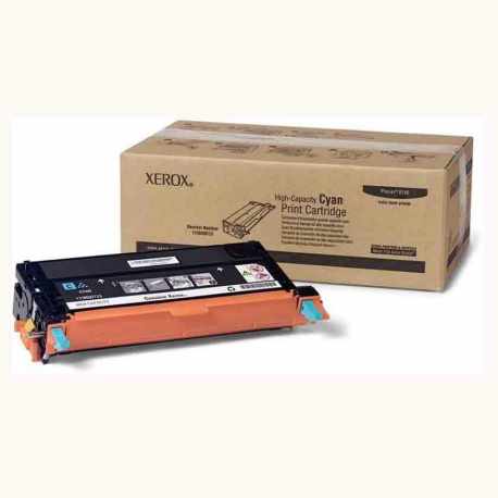 Xerox 113R00723 C Mavi Orijinal Yüksek Kapasiteli Laser Toner Kartuşu Phaser 6180