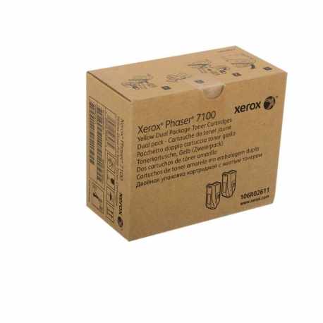 Xerox 106R02611 Y Sarı 2Li Paket Orijinal Laser Toner Kartuşu Phaser 7100