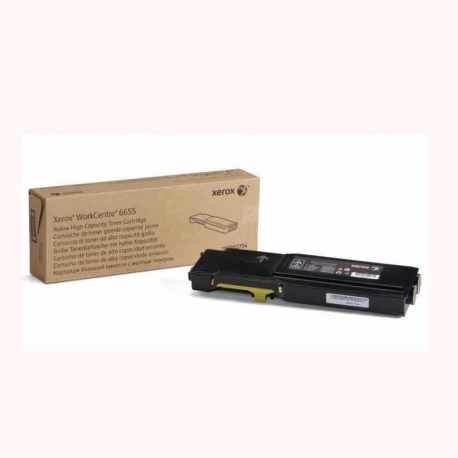 Xerox 106R02754 Y Sarı Orijinal Laser Toner Kartuşu Workcentre 6655