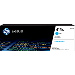 HP 415A - W2031A Mavi / Cyan / Camgöbeği Orijinal LaserJet Toner 415 A