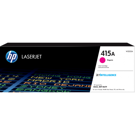 HP 415A - W2033A Kırmızı / Magenta / Macenta Orijinal LaserJet Toner 415 A