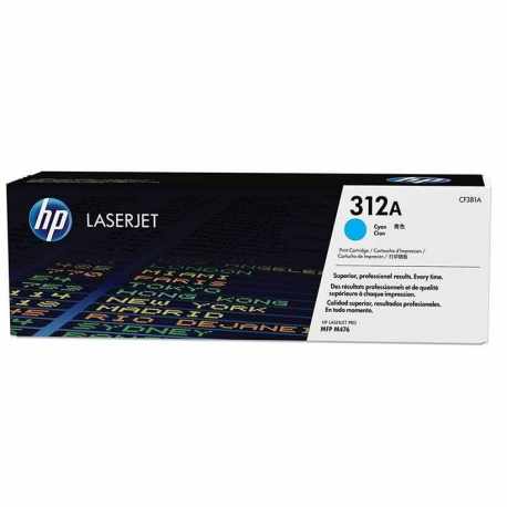 HP 312A - CF381A Mavi Orijinal LaserJet Toner Kartuşu 312A