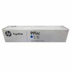 HP 991AC - X4D10AC Mavi Orijinal PageWide Kartuşu - PageWide Pro 750dw / MFP 772dn