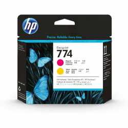 HP 774 - P2V99A DesignJet Kırmızı/Sarı Baskı Kafası