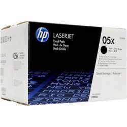 HP CE505XD SİYAH ORİJİNAL SIFIR TONER DUAL PACK - ÇİFTLİ PAKET 05XD